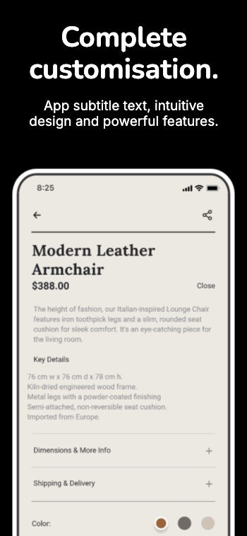 Dark, Simple and Bold: Screenshot 7