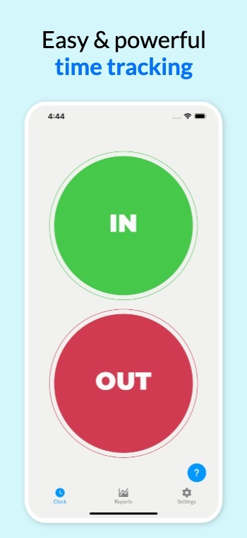 Inspired by Time Tracking: Screenshot 1
