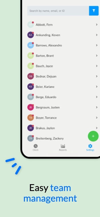 Inspired by Time Tracking: Screenshot 1