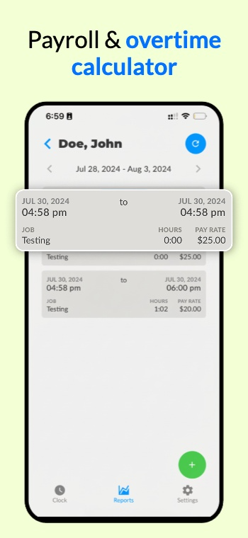 Inspired by Time Tracking App Store Screenshot Template preview 7