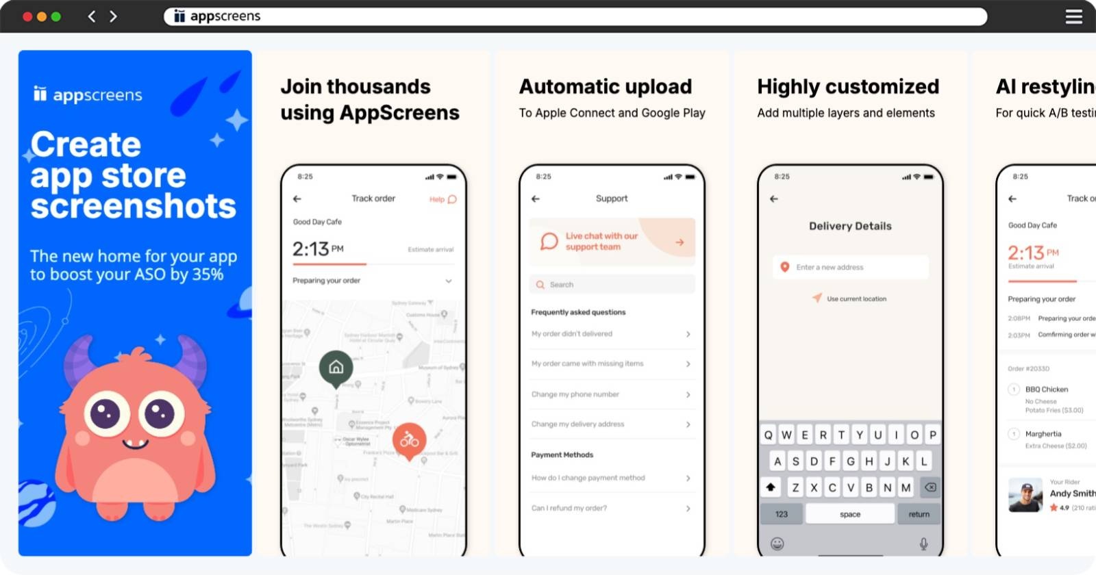 Inspired by Headway App Store Screenshot Template