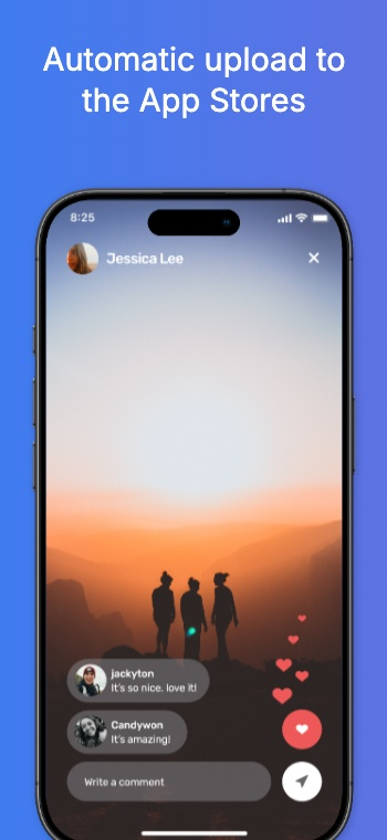 Inspired by Messenger App Store Screenshot Template preview 3