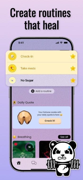 Inspired by Earkick: Screenshot 7