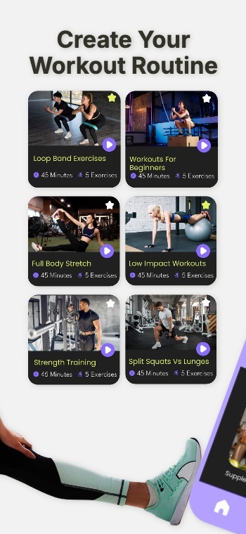 Inspired from Fitness App: Screenshot 3