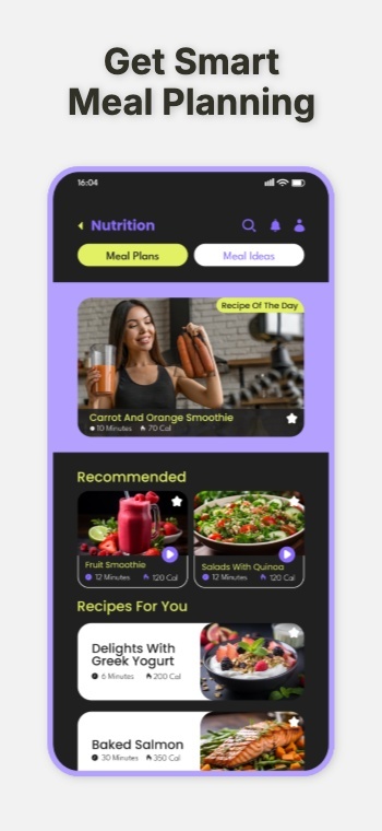 Inspired from Fitness App: Screenshot 7