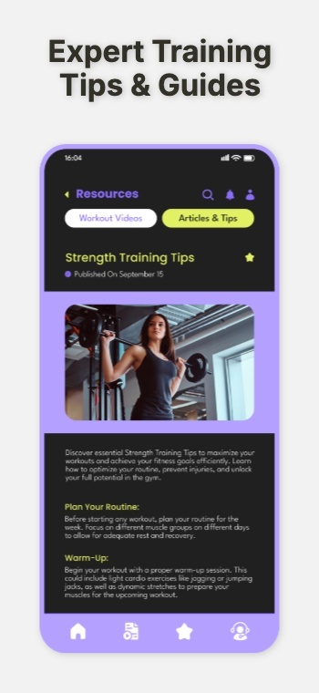 Inspired from Fitness App: Screenshot 8