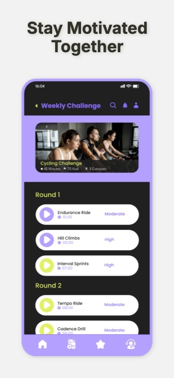 Inspired from Fitness App: Screenshot 9