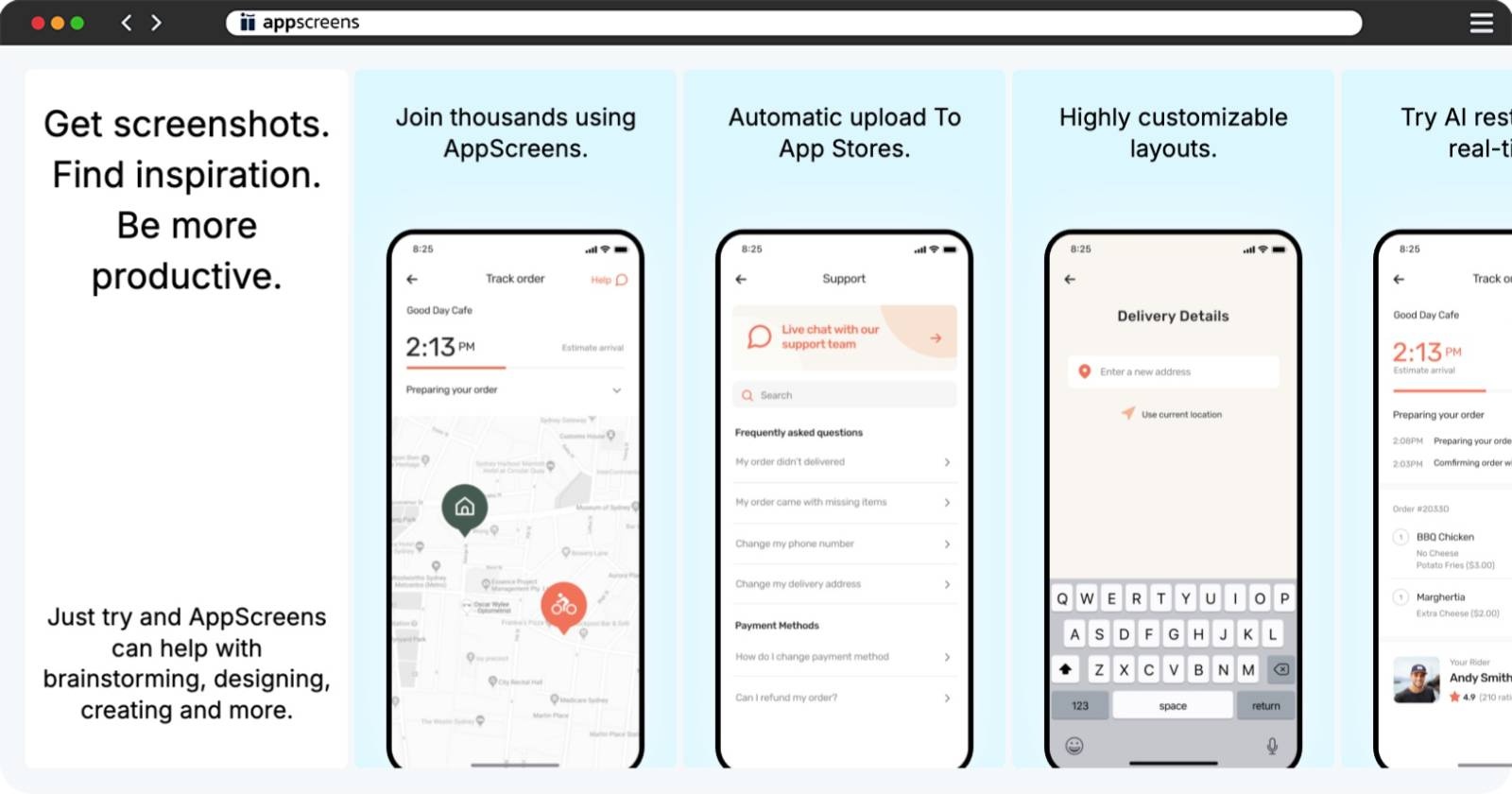 Inspired by ChatGPT App Store Screenshot Template