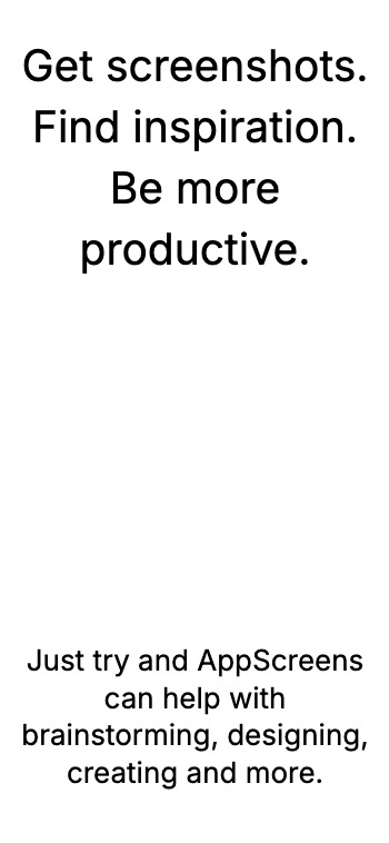 Inspired by ChatGPT App Store Screenshot Template preview 1