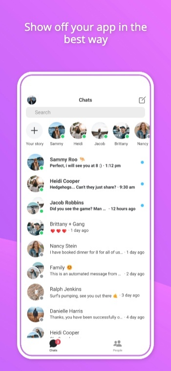 Bubbly Purple Pano: Screenshot 7