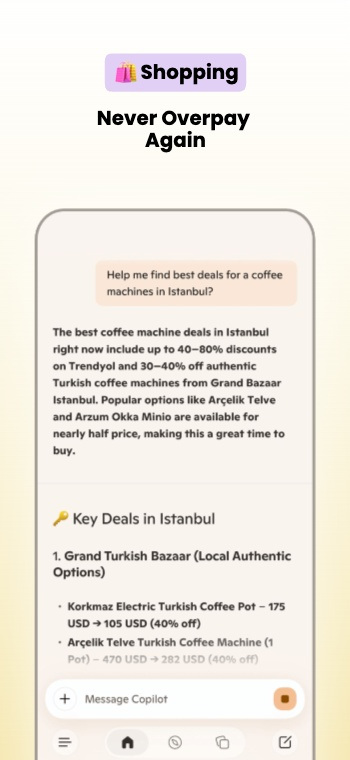 Inspired by Microsoft Copilot App Store Screenshot Template preview 5