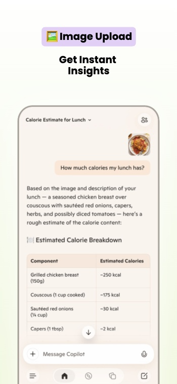 Inspired by Microsoft Copilot App Store Screenshot Template preview 6