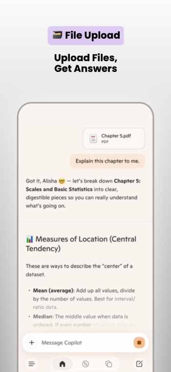 Inspired by Microsoft Copilot: Screenshot 9
