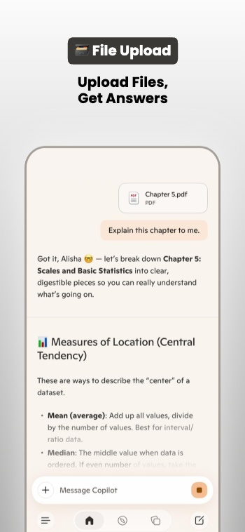 Inspired by Microsoft Copilot: Screenshot 9