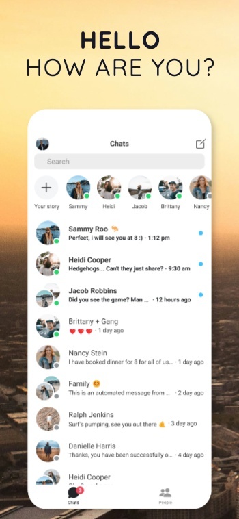 Golden Cityscape: Screenshot 2