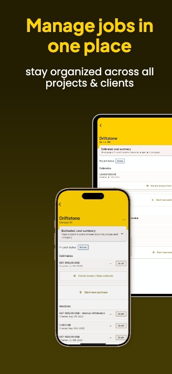 Inspired by Invoice App: Screenshot 1