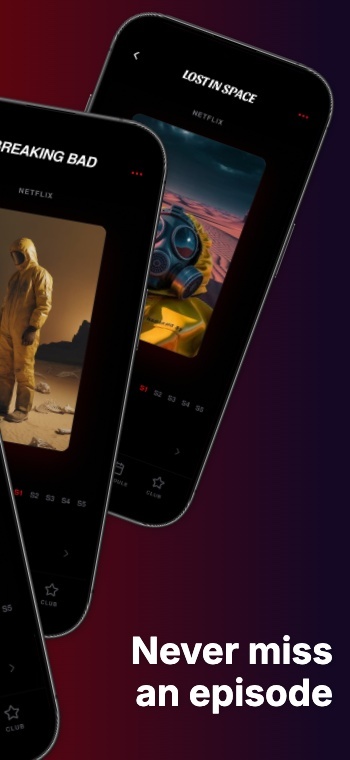 Inspired by streaming app: Screenshot 1