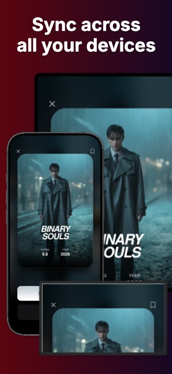 Inspired by streaming app: Screenshot 1