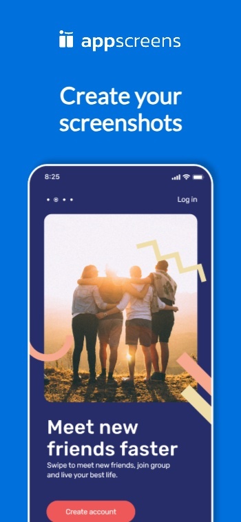 Inspired by Walmart App Store Screenshot Template preview 1