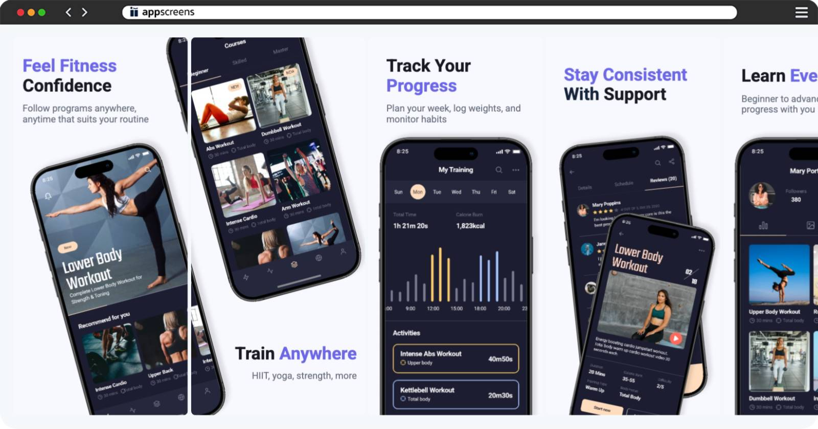 Zuri App Store Screenshot Template
