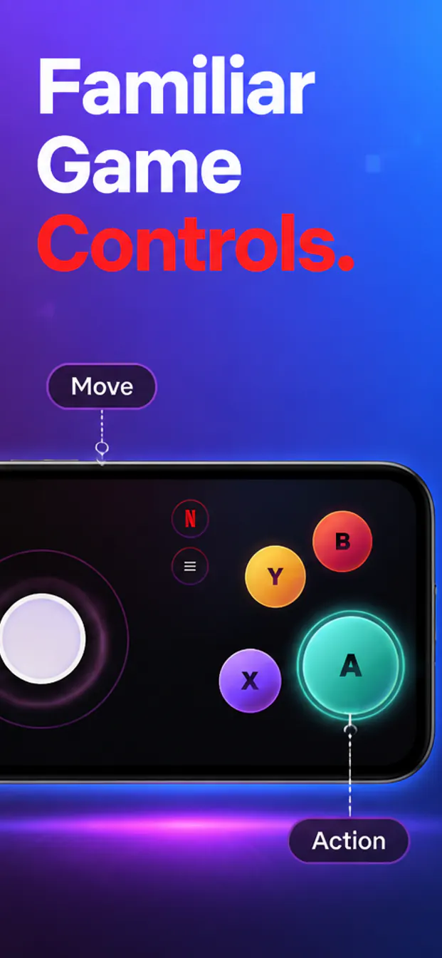 Polished mobile app screenshot for App Store listing
