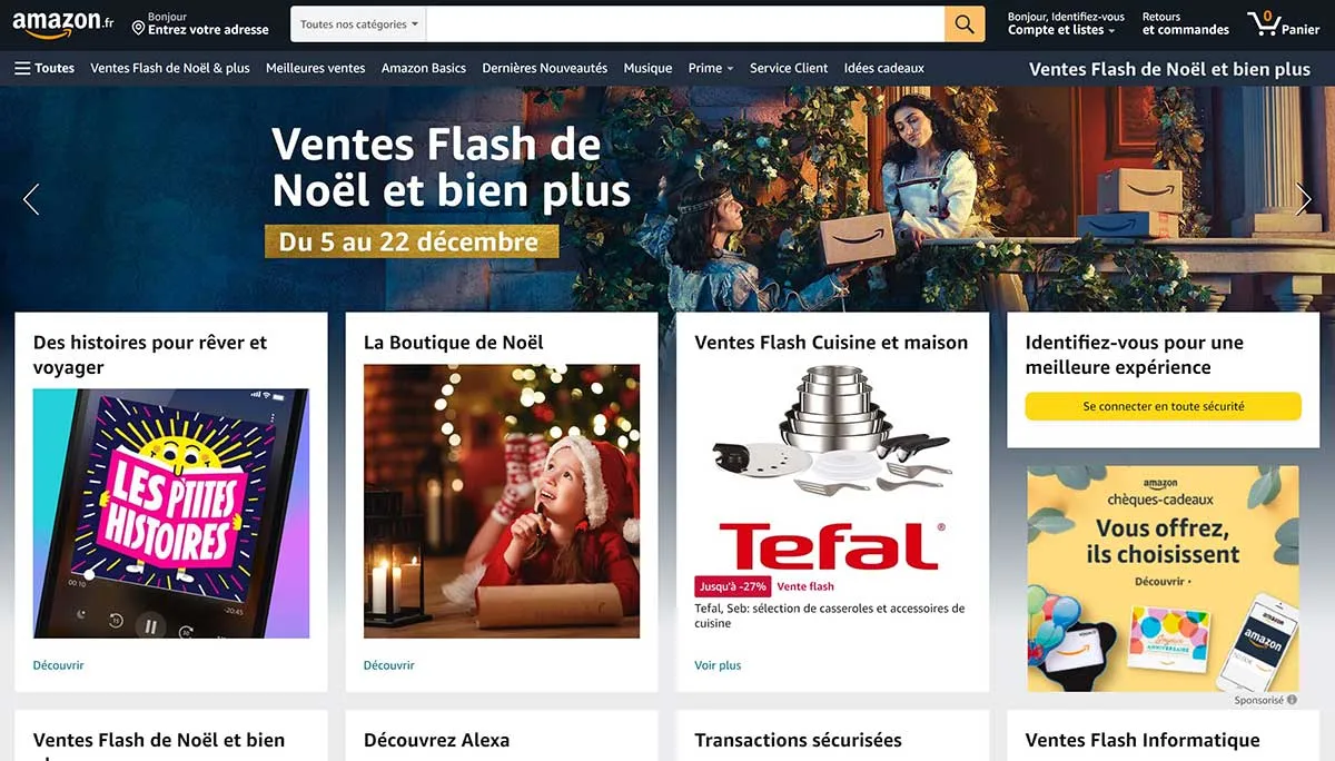 Amazon 1ere marketplace en France