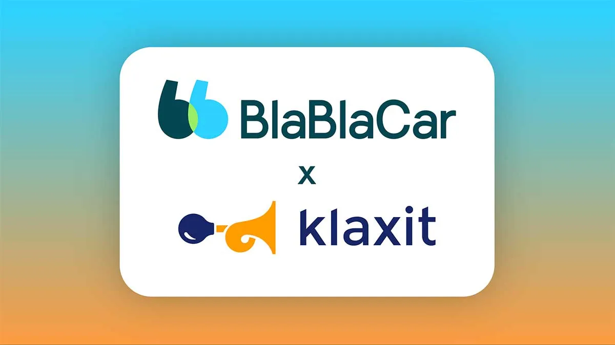 Acquisition de Klaxit par BlaBlaCar