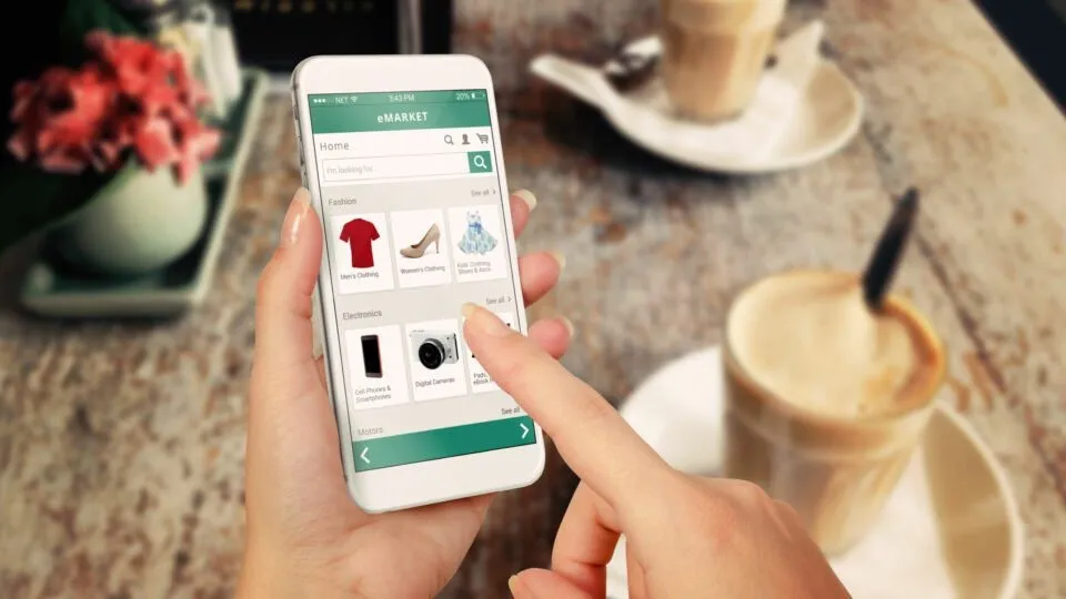 Tendance e-commerce sur smartphone