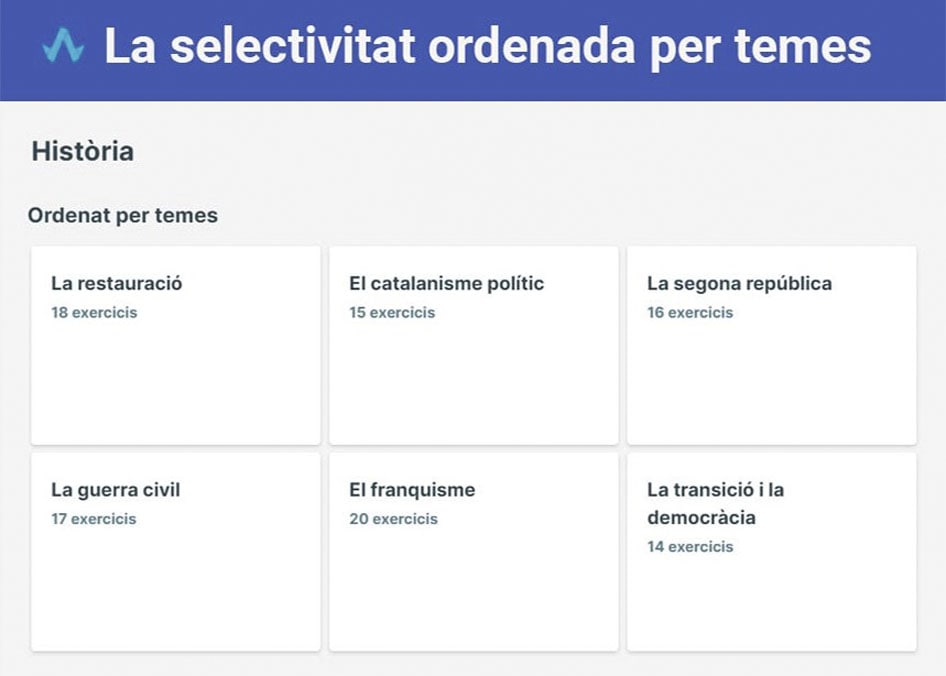 selectivitat per temes selectivitat per temes