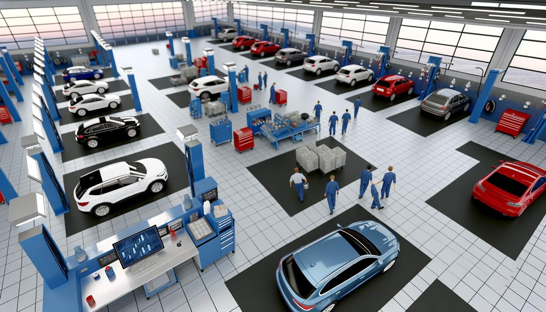 Image for Optimizing Service Bay Utilization