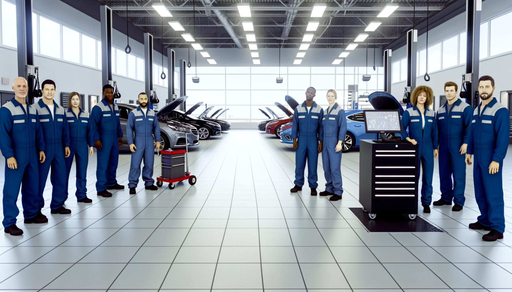 Image for Blueprints of Brilliance: Engineering Success in Automotive Service Leadership
