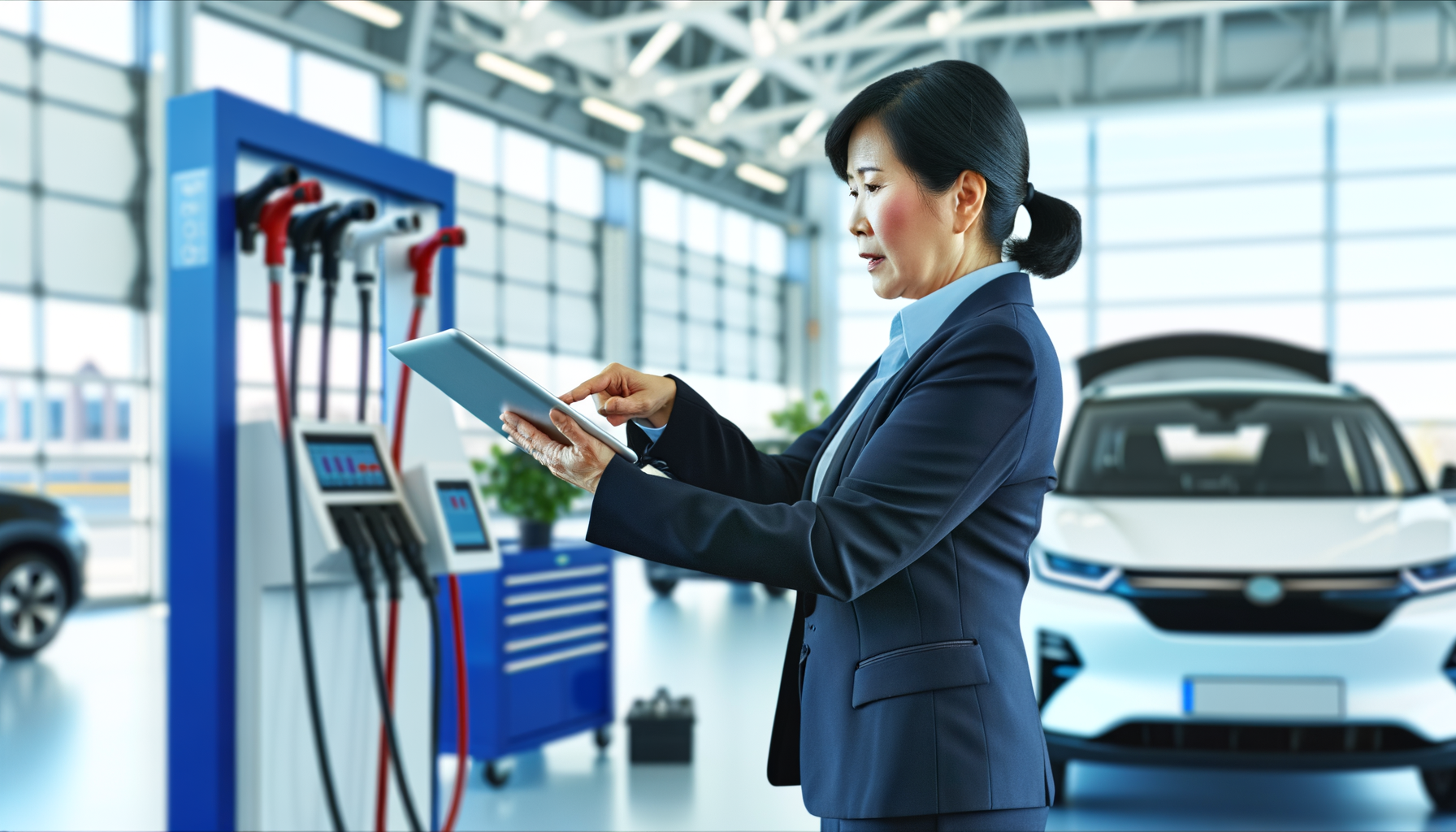 Image for Managing Workflow and Efficiency in EV Service