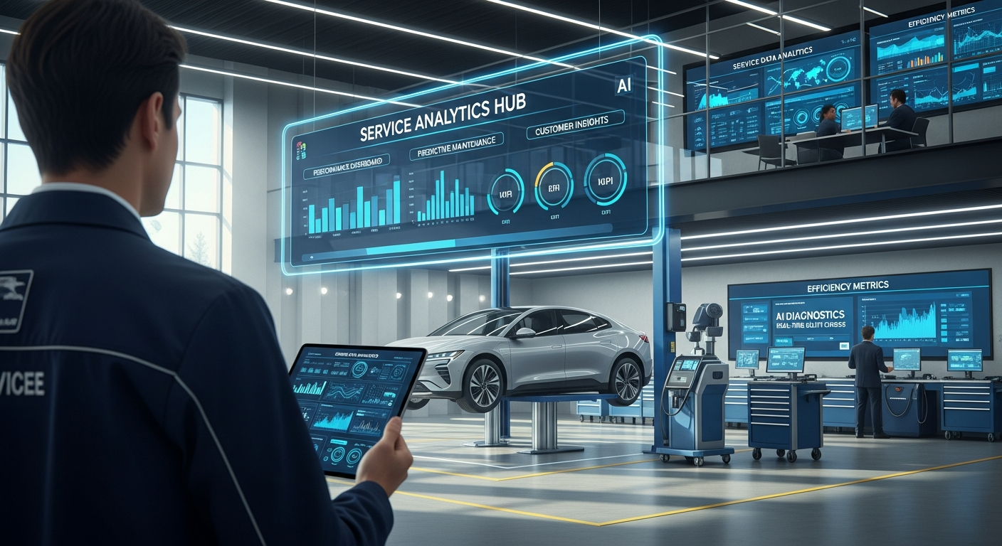 Service department with AI technologies