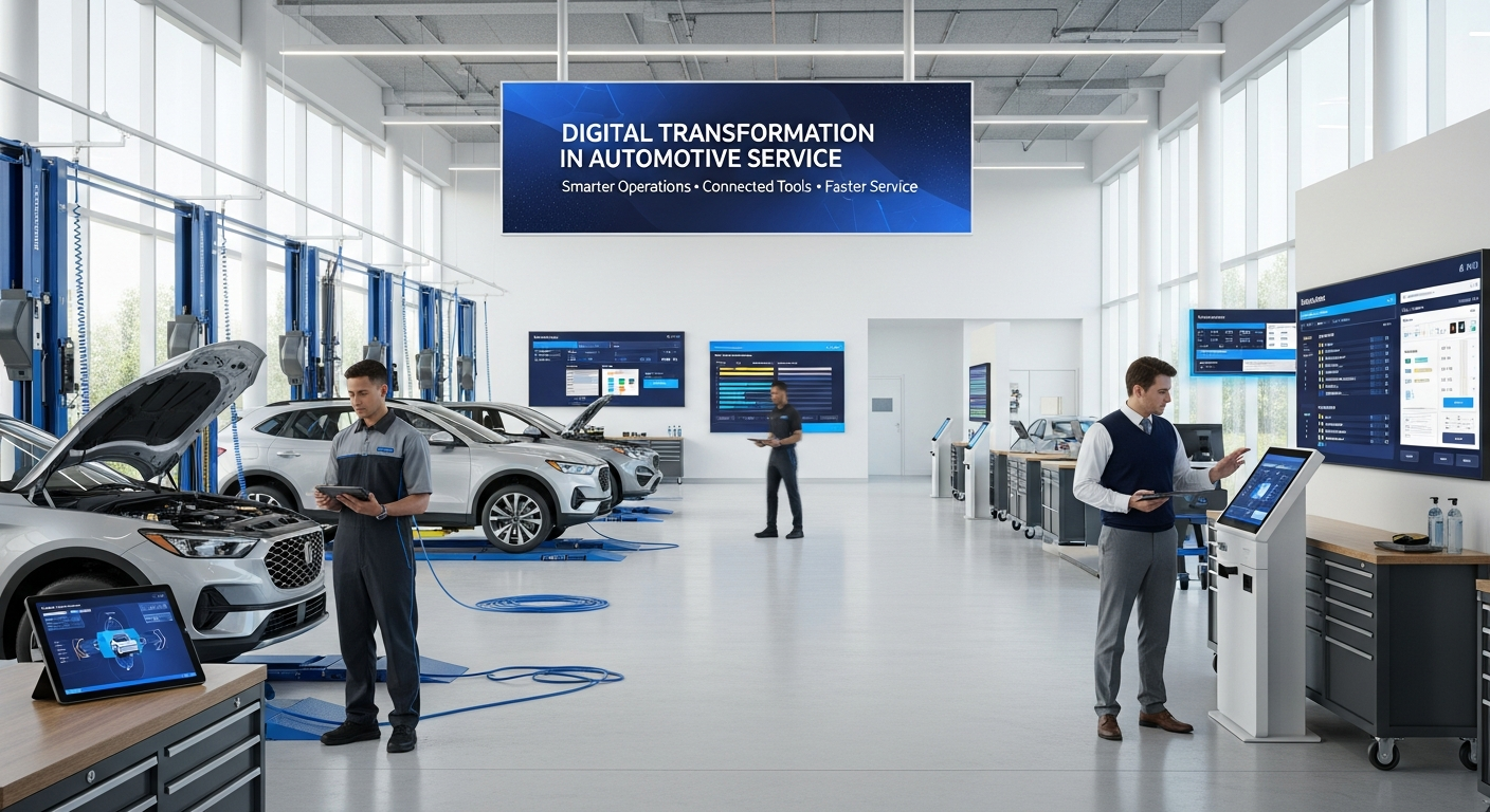 Digital dealership service department