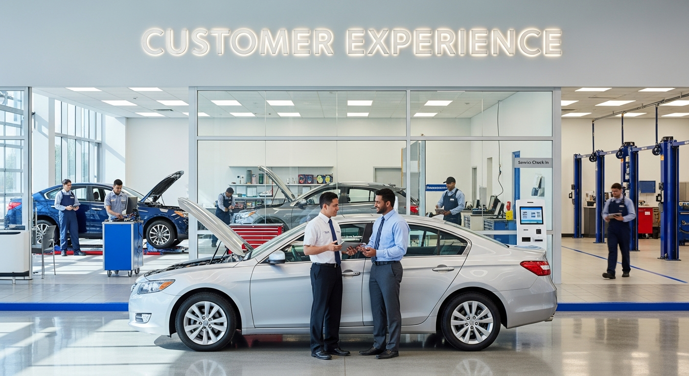 Dealership service department interaction