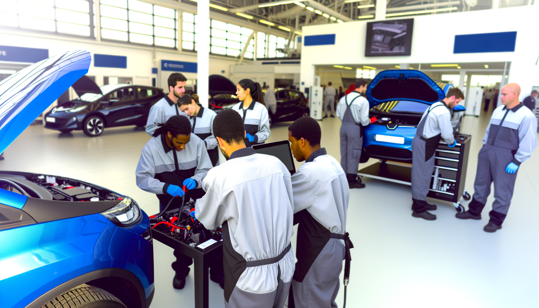 Image for Training Your Team: The Backbone of EV Service Excellence
