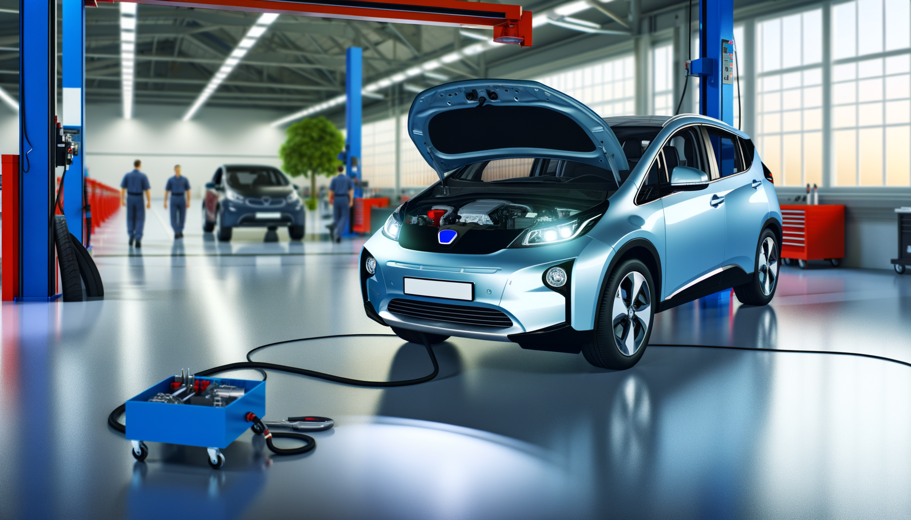 Image for Optimizing Hybrid Vehicle Service Procedures