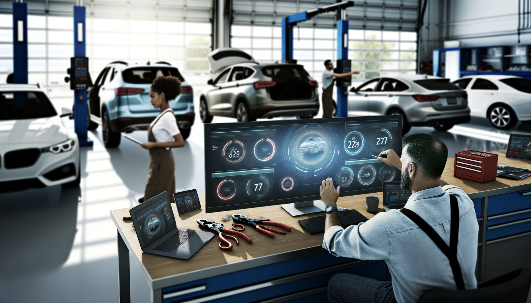 Cover for Grease Meets Genius: Unleashing Hidden Potential in Your Auto Service Workspace