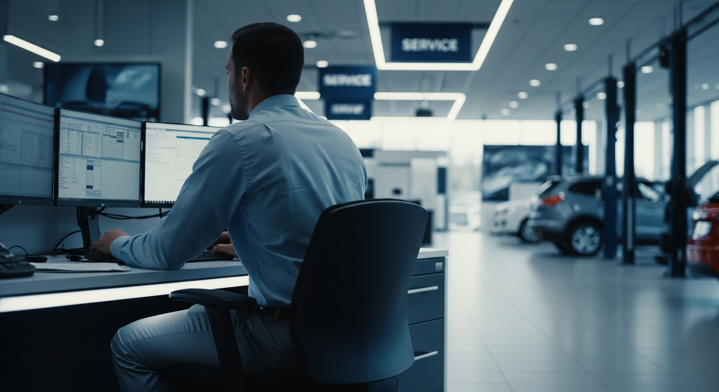 Infographic of dealership service department challenges