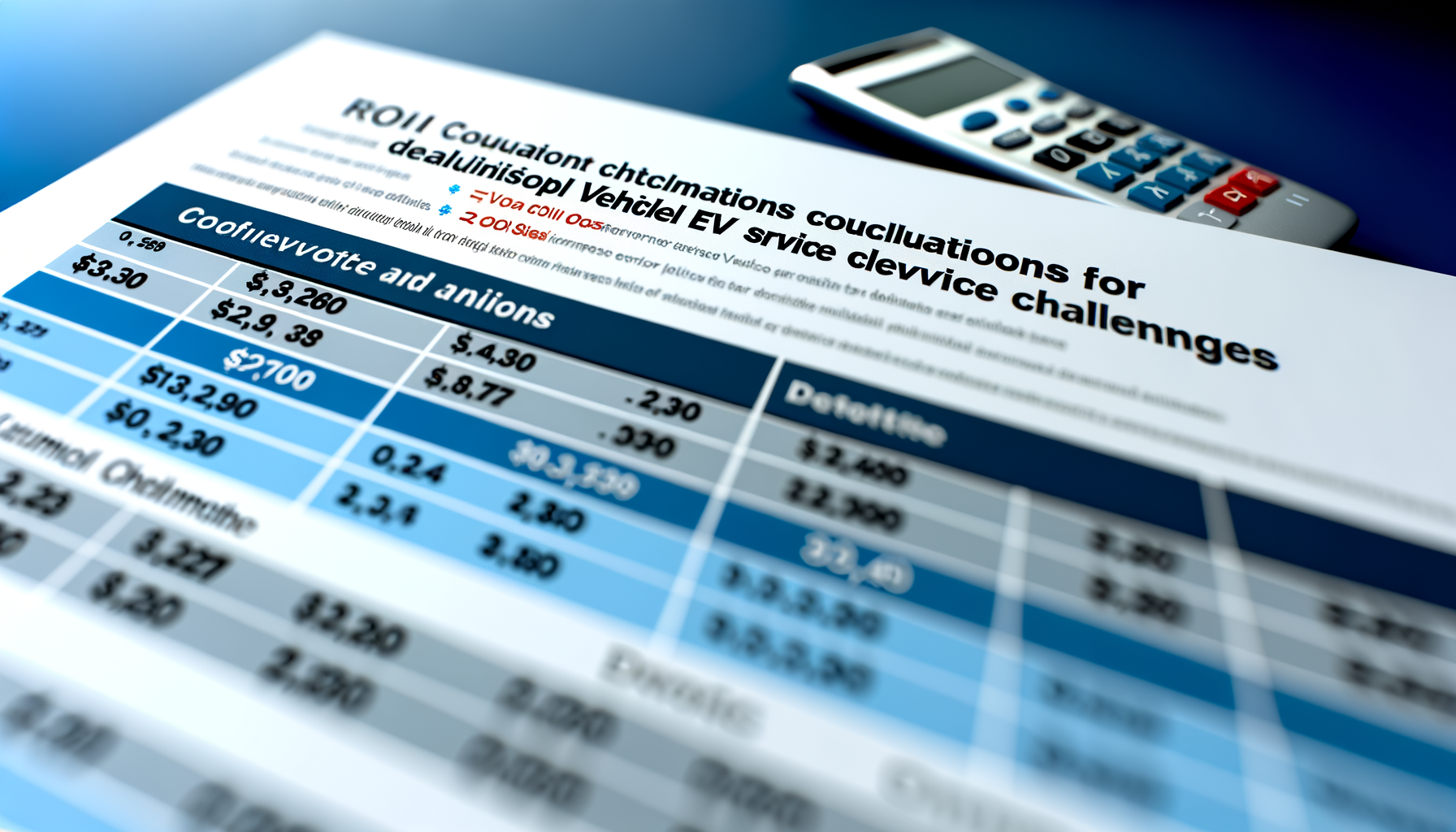 Image for Calculating ROI for EV Service Investments
