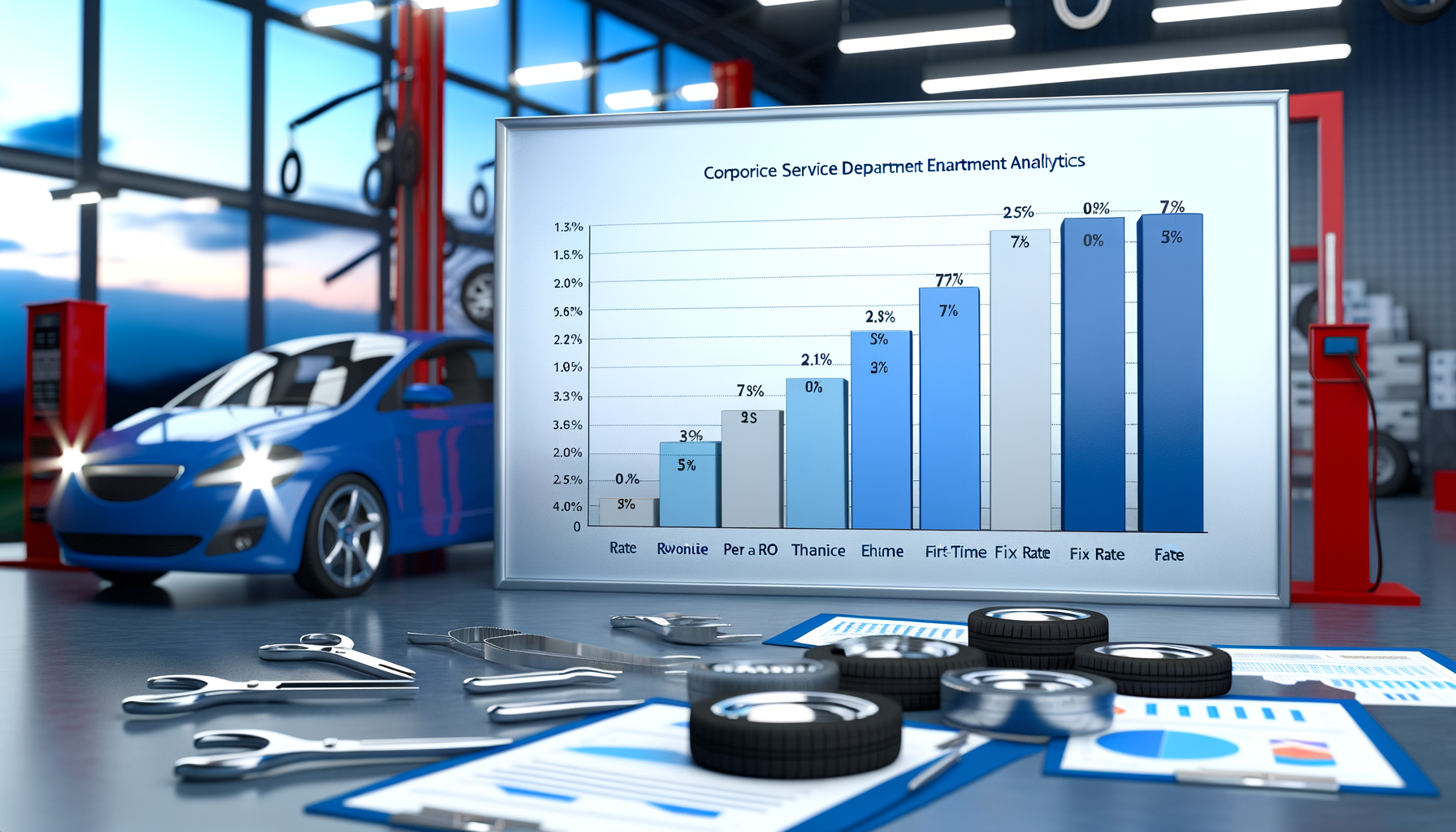 Image for Key Analytics Metrics for Service Departments