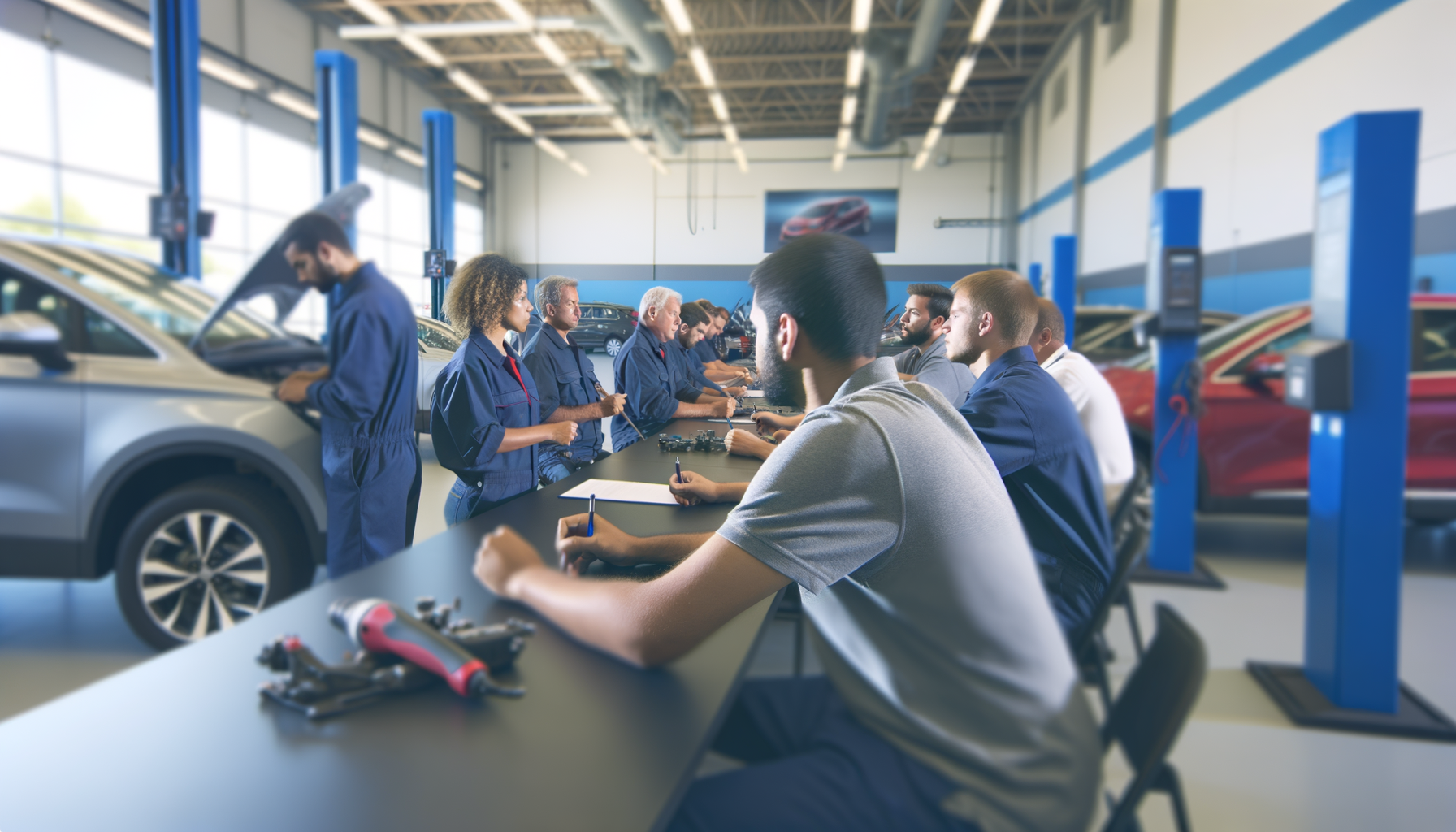 Image for Training and Retaining Skilled EV Technicians