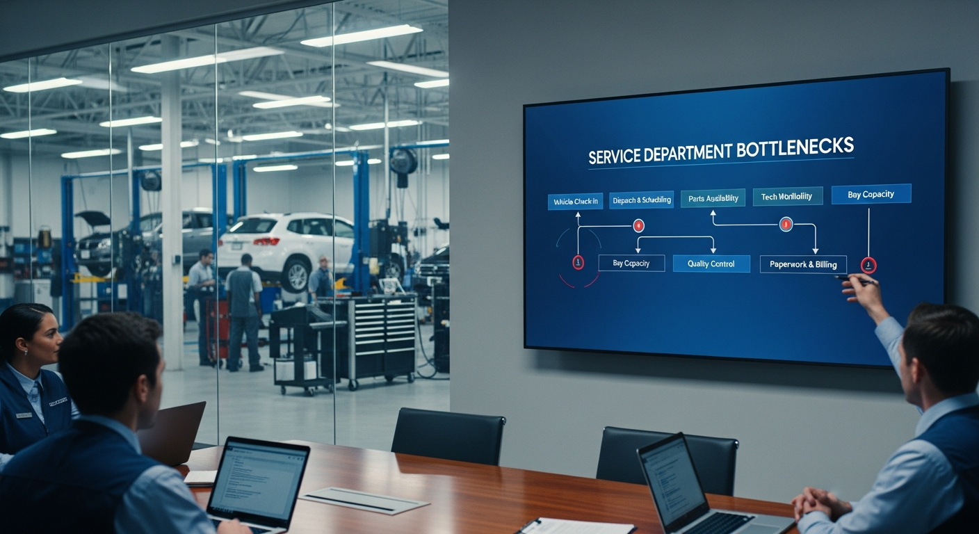 Service department bottlenecks