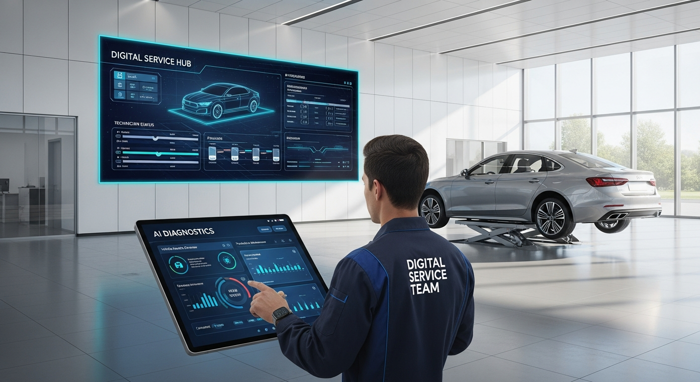 Digital transformation in automotive service