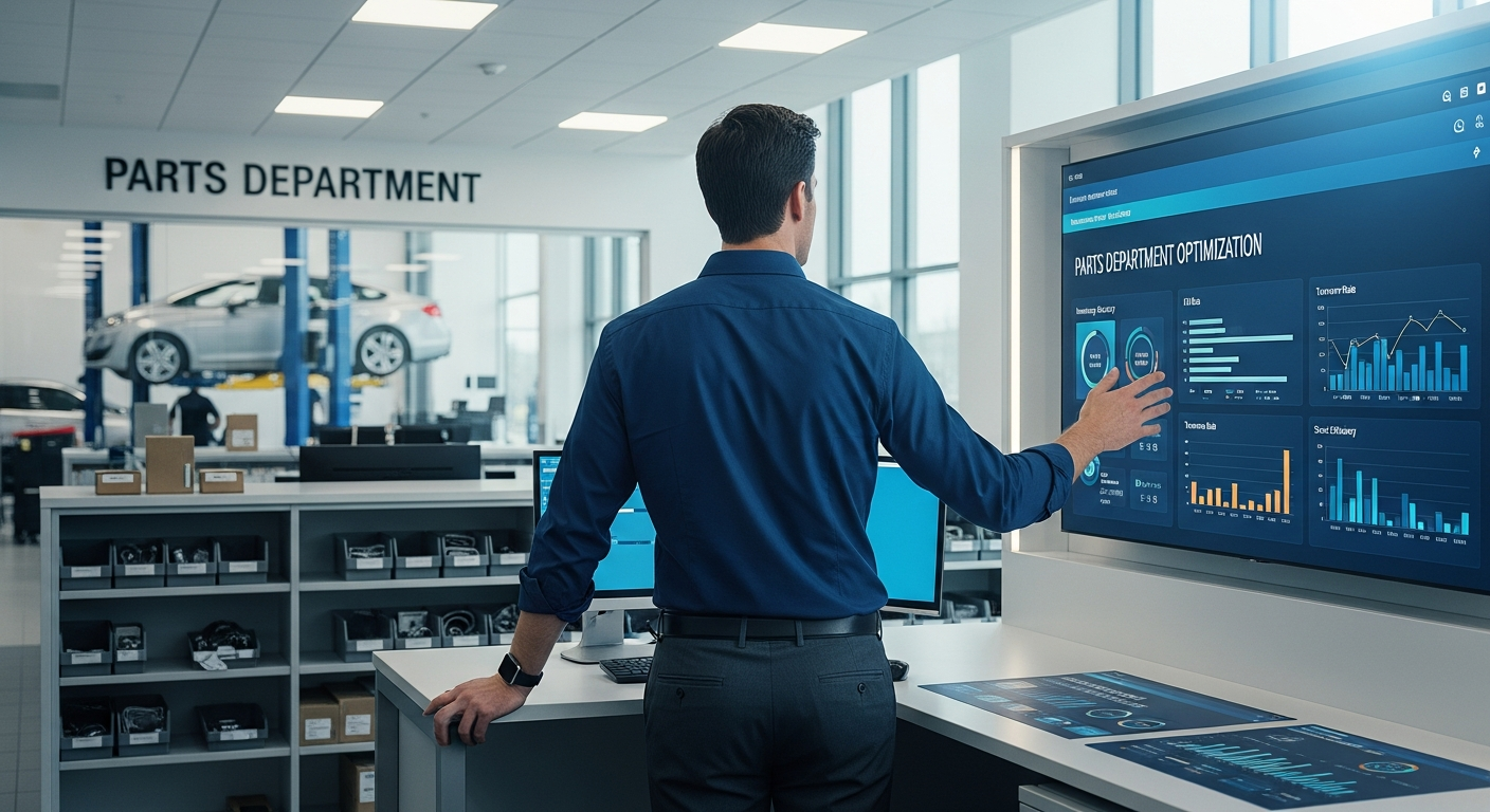 Service Manager Checking Inventory