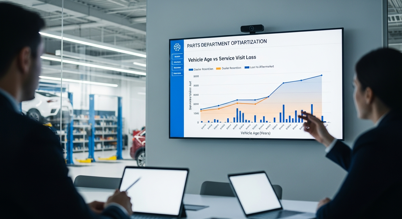 Vehicle age and service visit trends