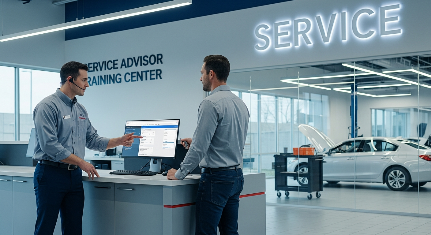 Service advisor and customer interaction