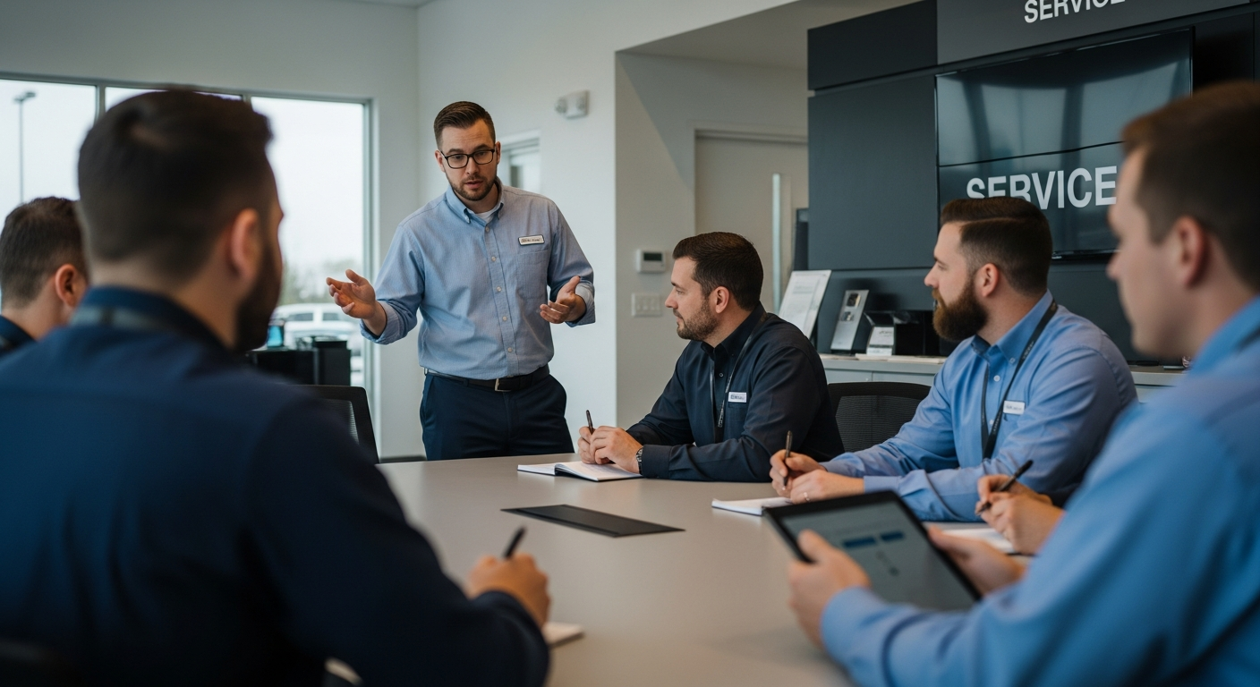 AI tool usage trends in service departments