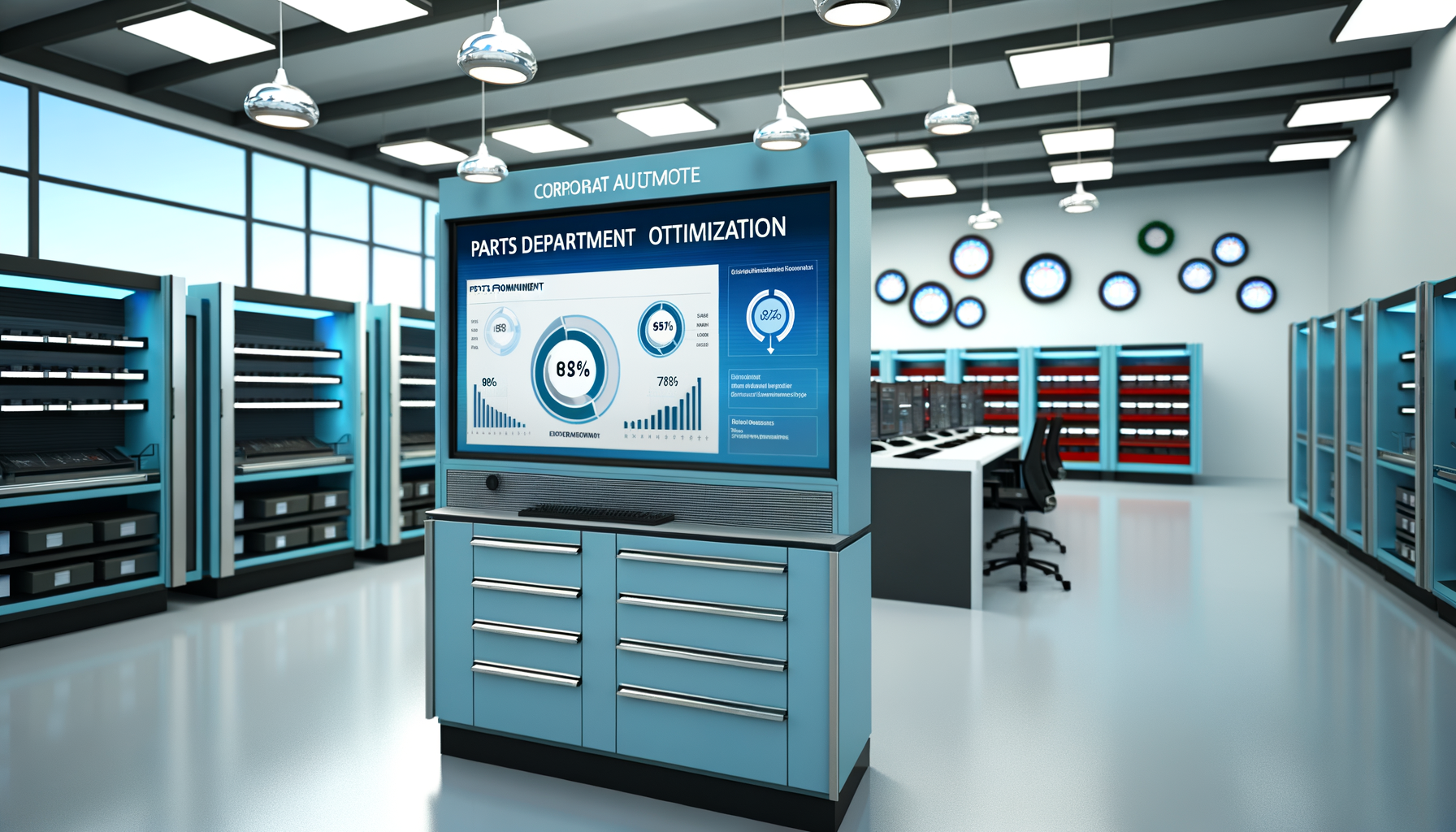 Image for Analyzing Parts Department Performance Metrics