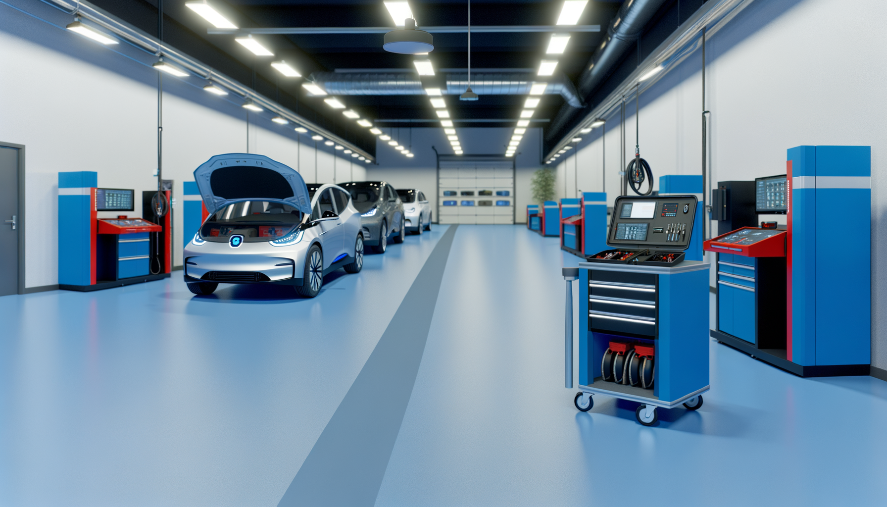 Image for Optimizing EV Repair Equipment and Facility Readiness